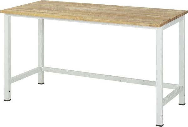 Pracovný stôl RAU séria 900, bukový masív, 1500x825x800 mm, 03-900-1-B25-15.12