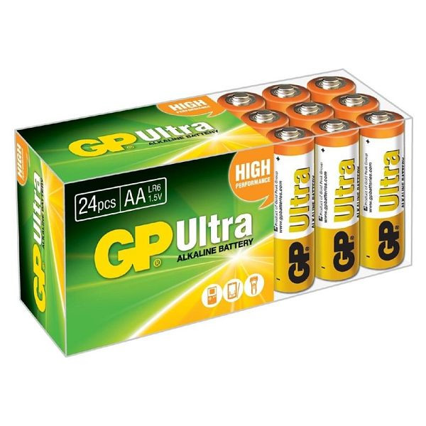 GP Ultra Battery Alkaline AA (balenie 24 ks), FS712