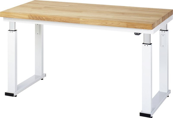 Pracovný stôl RAU série adlatus 600 (elektricky výškovo nastaviteľný), 1500x850x700 mm, 08-WB-150-070-B