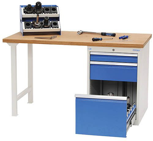 Bedrunka+Hirth séria CNC pracovný stôl, 1x100VA, 1x200VA, 1x400VA, zásuvka plnovýsuv 100%, 02.580V86
