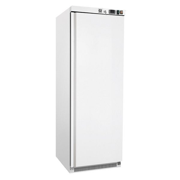 Gastro-Inox mraznička z bielej ocele 400 litrov, staticky chladená, čistý objem 360 litrov, 201.105