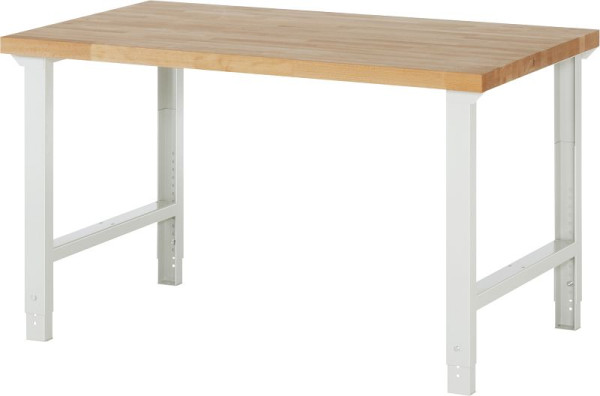 Pracovný stôl RAU séria 7000 - model 7000-1, Š1500 x H900 x V790-1140 mm, 03-7000-1-159B4H.12