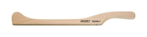 Telový držiak pilníka Hazet, pre ploché čepele pilníka 1934-1 až 5, vyrobený z dreva, bez čepele pilníka, rozmery / dĺžka: 525 mm, 1934N-1