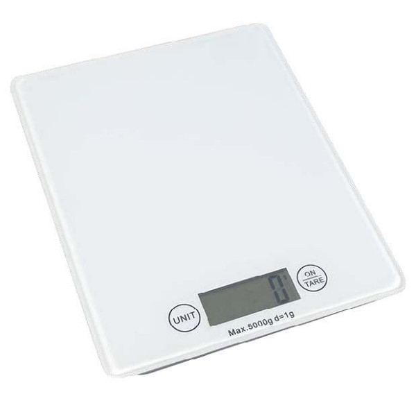Saro kuchynská váha digitálna sklenená doska 5 kg 4745BO, 484-1080