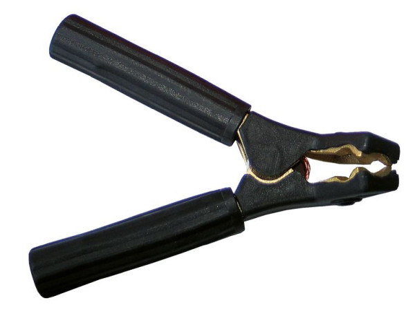 Buschingová nabíjacia svorka 1000A, čierna, plne izolovaná 50 mm², 30° pólové čeľuste, 100220