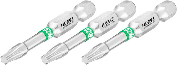 Hrot Hazet, plný šesťhran 6,3 (1/4 palca), vnútorný profil TORX®, T20, počet nástrojov: 3, dlhá verzia, veľkosť kľúča: T20, 2223NSLG-T20/3