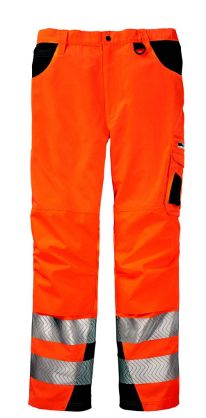 4PROTECT dobre viditeľné nohavice TENNESSEE, veľkosť: 52, farba: jasne oranžová/sivá, balenie: 10 kusov, 3850-52