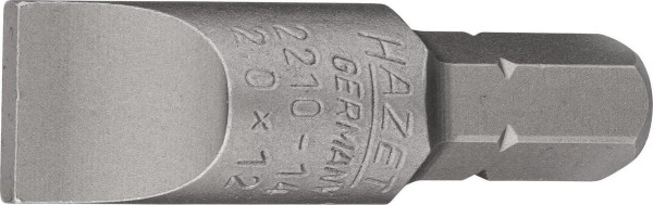 Hrot Hazet, plný šesťhran 8 (5/16 palca), profil drážky, 2 x 12 mm, 2210-14