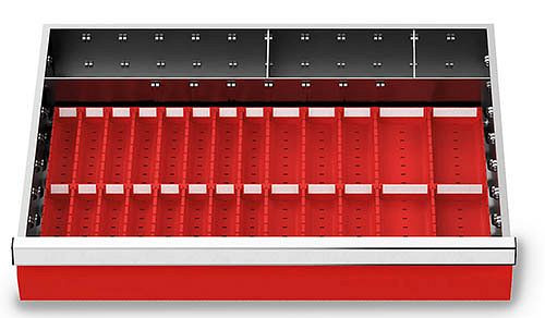 Bedrunka+Hirth zásuvkové vložky T500 R 24-16, pre výšku panelu 100 mm, 37 kusov, 168-130