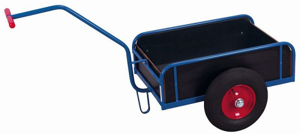 Ručný vozík VARIOfit s bočnou stenou, vonkajšie rozmery: 1 560 x 685 x 780 mm (ŠxHxV), zu-1280