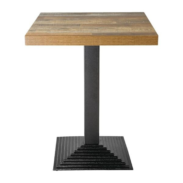 Bolero štvorcová stolová doska Urban Dark 60cm, DR821