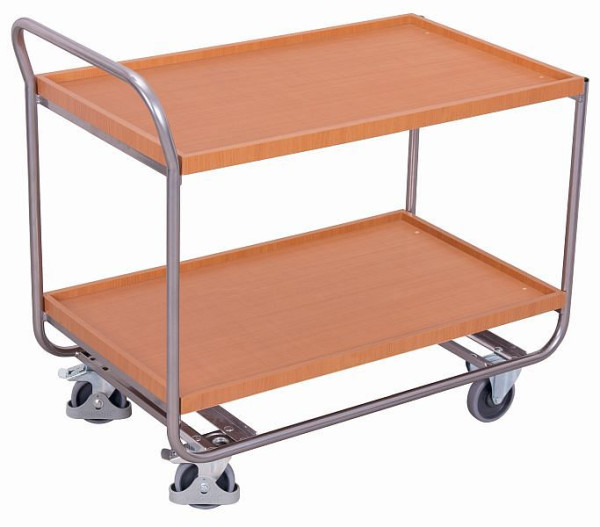Hliníkový stolový vozík VARIOfit, vonkajšie rozmery: 1 090 x 600 x 975 mm (ŠxHxV), ap-412.000