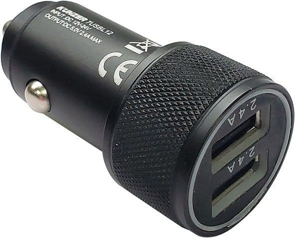 Kunzer USB nabíjací adaptér 12V cigaretový zapaľovač, 7USBL12