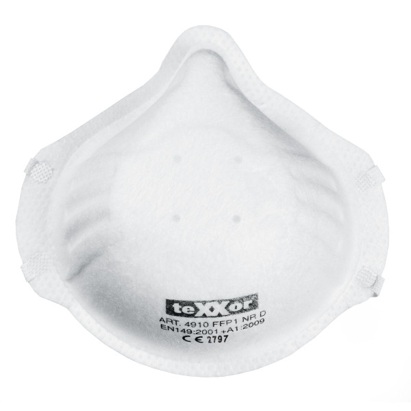 teXXor maska na jemný prach FFP1 "NR" D, balenie 400, 4910