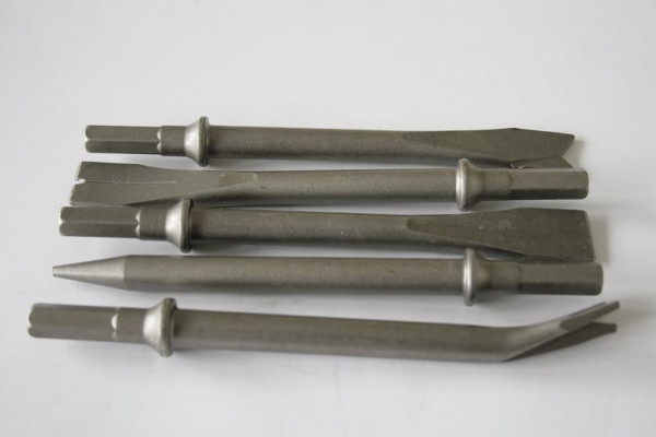 Sada sekáčov ELMAG, šesťhranná, 10,2 mm, 5 kusov, dĺžka 175 mm pre sekáčové kladivá, 42853