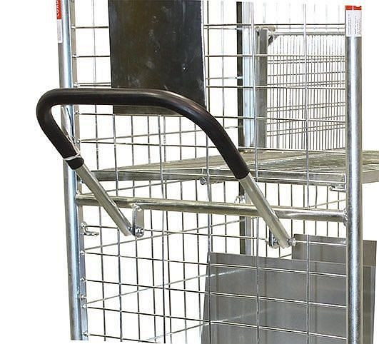 VARIOfit tlačná/ťažná tyč pre vychystávacie vozíky, hĺbka: 370 mm, zsw-100.004