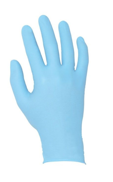 teXXor nitrilové jednorazové rukavice NEPÚDROVANÉ, modré, veľkosť: 8, krabička, balenie 10 ks, 2214-8