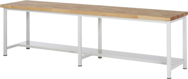 Pracovný stôl RAU séria 8000 - model 8000-3, Š3000 x H700 x V840-1040 mm, 03-8000-3-307B4H.12