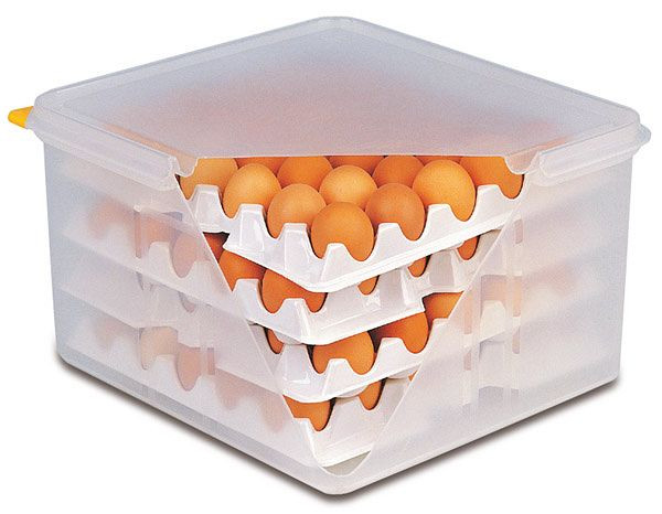 APS vrstvy do krabice na vajíčka, každá 28 x 28 cm, polystyrén, vhodné pre položku 82419, balenie 10 ks, 82420