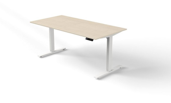 Sedací/stojací stôl Kerkmann Š 1600 x H 800 mm, elektricky výškovo nastaviteľný od 720-1200 mm, Move 3, javor, 10380850