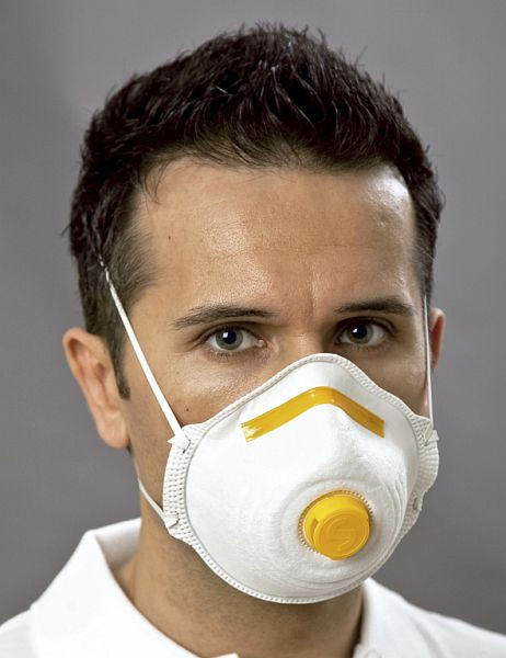EKASTU Safety respirátorová maska Mandil FFP1/V, PU: 12 kusov, 411381