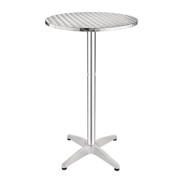 Bolero okrúhly barový stôl nerez 60cm, U502