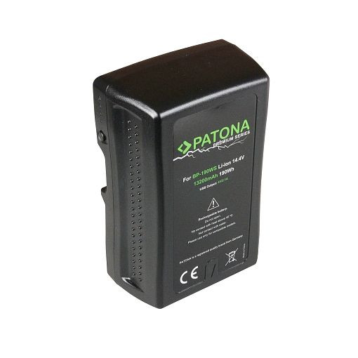 Batéria Patona V-Mount 190Wh / 14,4V / 13200mAh, 23040