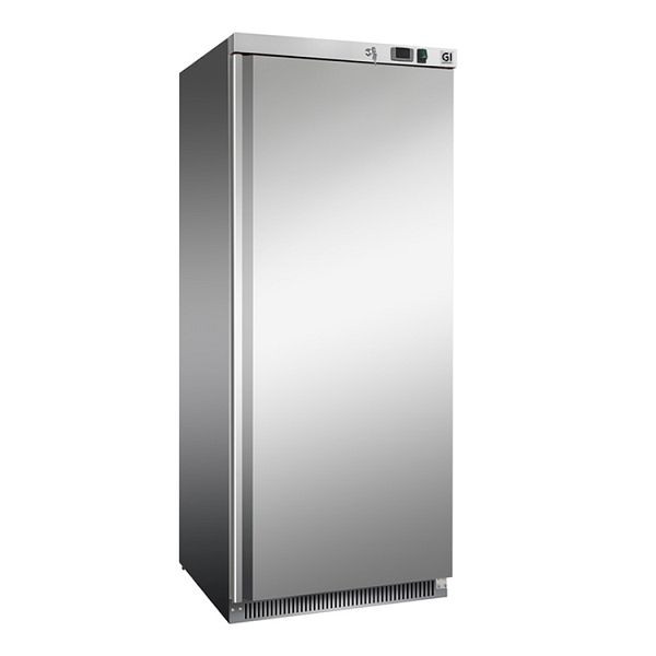 Nerezová chladnička Gastro-Inox 600 litrov, staticky chladená s ventilátorom, čistý objem 580 litrov, 201.102