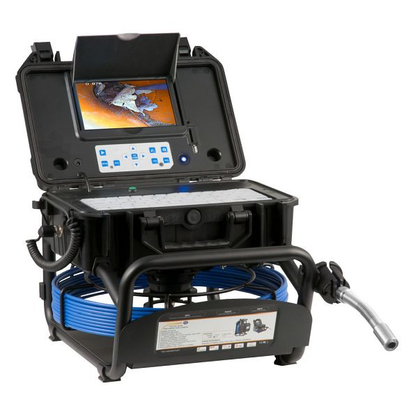 Kanalizačná kamera PCE Instruments, 20 m tlačný kábel, 23 mm hlava kamery, vodotesná do 20 m, PCE-PIC 20