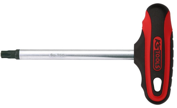 KS Tools T-rúčka Torx kľúč krátky, T10, 158.8020