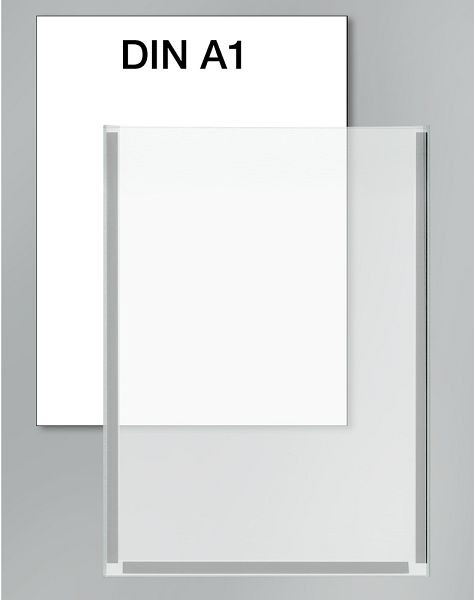 Kerkmann vrecko na plagát DIN A1, Š 594 x H 1,5 x V 840 mm, číre, 44694700
