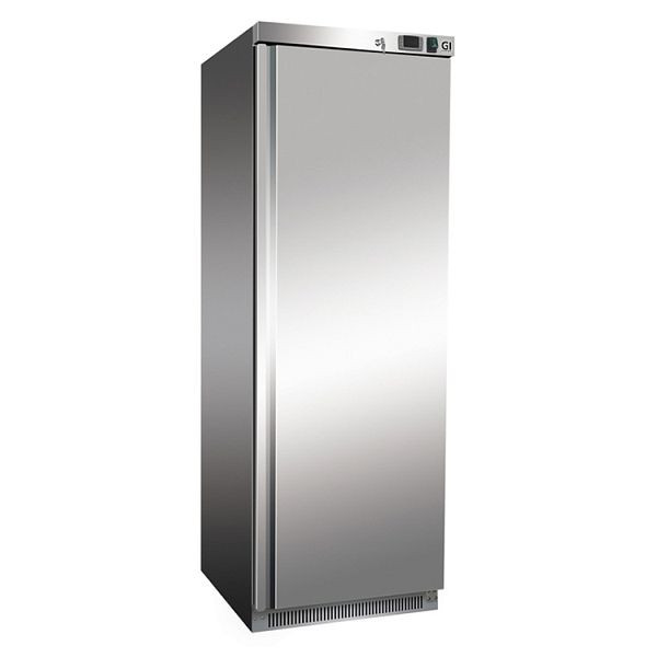 Nerezová chladnička Gastro-Inox 400 litrov, staticky chladená s ventilátorom, čistý objem 360 litrov, 201.106