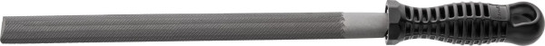 Polguľatý pilník Hazet, ozubenie (rez): 2 = stredná, plastová rukoväť, DIN 7261 tvar E, rozmery / dĺžka: 250 mm, 2119-10