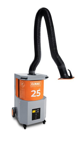 ELMAG sací systém, mobilný, SmartFil, sacie rameno Ø 150mm/3m v hadicovej verzii, 58701