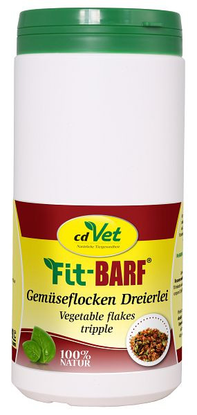 cdVet Fit-BARF tri druhy zeleninových vločiek 450g, 4304