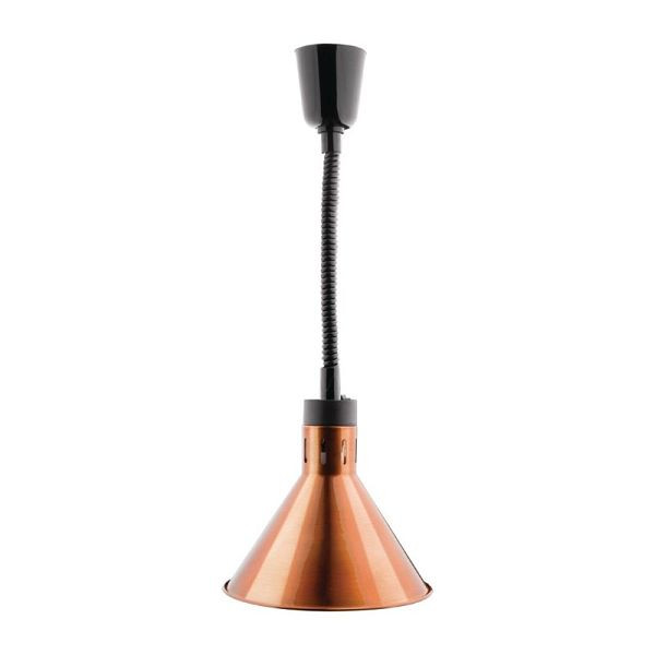 Výsuvná kónická tepelná lampa Buffalo s medeným povrchom, DY463