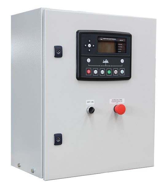 ELMAG ATS Panel DSE 335 do 87 kVA / 125A, detekcia výpadku siete s prepínaním napätia, ovládacia skriňa, DC napájanie, 53630