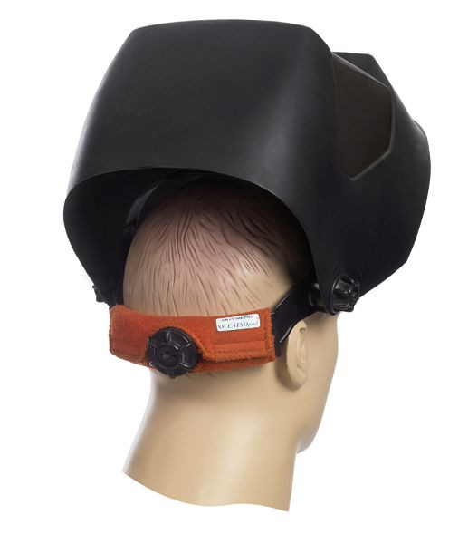 ELMAG umývateľná čelenka WELDAS 20-3300V, SWATSOpad®' hnedá na chrbát čelenky, so suchým zipsom, dĺžka: 14 cm (2 kusy), 55404
