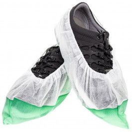 DS SafetyWear návlek na topánky, nízky, SBPP polypropylén, protišmyková, zelená podrážka, PU: 400 kusov, H6661