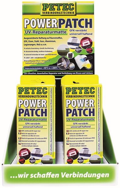 Petec Display Power Patch obsah 12 kusov 85150 (75 mm x 150 mm), 85012