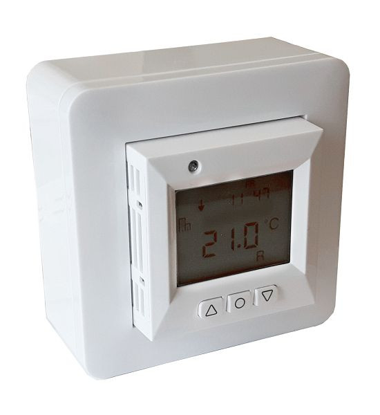 Schultze TAP16R Elektronický termostat, programovateľný, +5 až +37°C, 230V 16A, IP21, 1-TAP16R