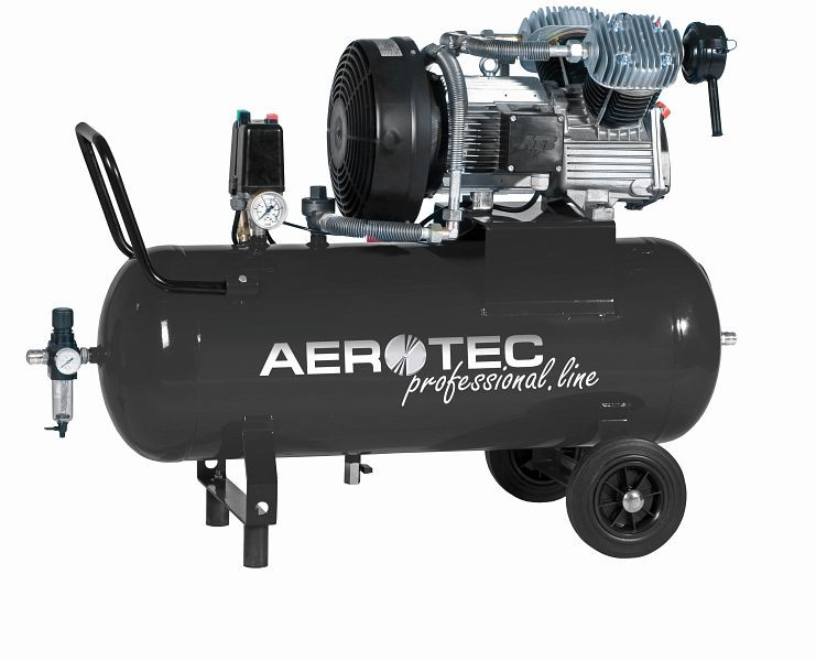 AEROTEC priemyselný piestový kompresor na stlačený vzduch 200 L, dodávané množstvo: 600 L/min, 201420071