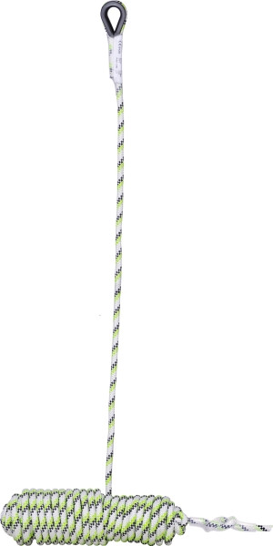 Kratos pohyblivé vedenie z jadra mantelového lana pre mobilný tlmič pádu FA2010400 dĺžka 10 metrov, FA2010410