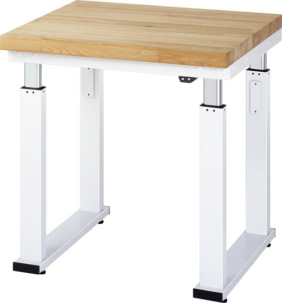 Pracovný stôl RAU série adlatus 600 (elektricky výškovo nastaviteľný), 750x850x700 mm, 08-WB-075-070-B