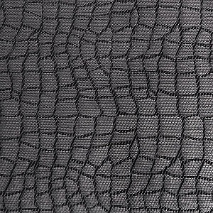 APS prestieranie, 45 x 33 cm, PVC, jemná stuha, farba: mozaika - čierna, šedá, 6 ks, 60509