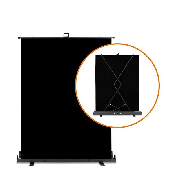 Walimex pro roll-up panel pozadia čierny 155x200, 23076