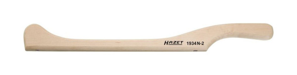 Telový držiak pilníka Hazet, pre polguľaté (duté) čepele pilníka 1934-7, vyrobený z dreva, bez čepele pilníka, 1934N-2