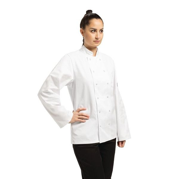 Whites Vegas kuchárska bunda s dlhým rukávom biela L, A134-L