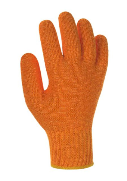 teXXor bavlnené/polyesterové hrubé pletené rukavice "CRISS CROSS", PU: 144 párov, 1900-8