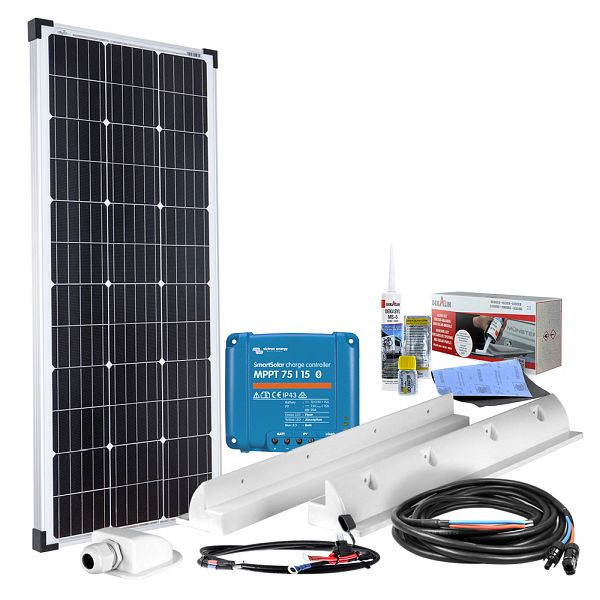 Solárny systém pre karavany Offgridtec mPremium+ L 100W 12V MPPT, 4-01-012415
